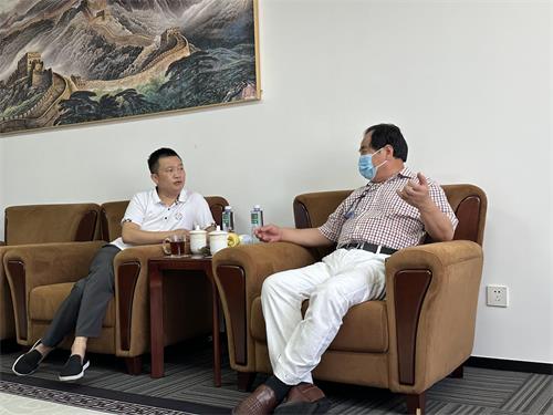 孟加拉投資集團張方主席和友聯書記到公司考察加合作